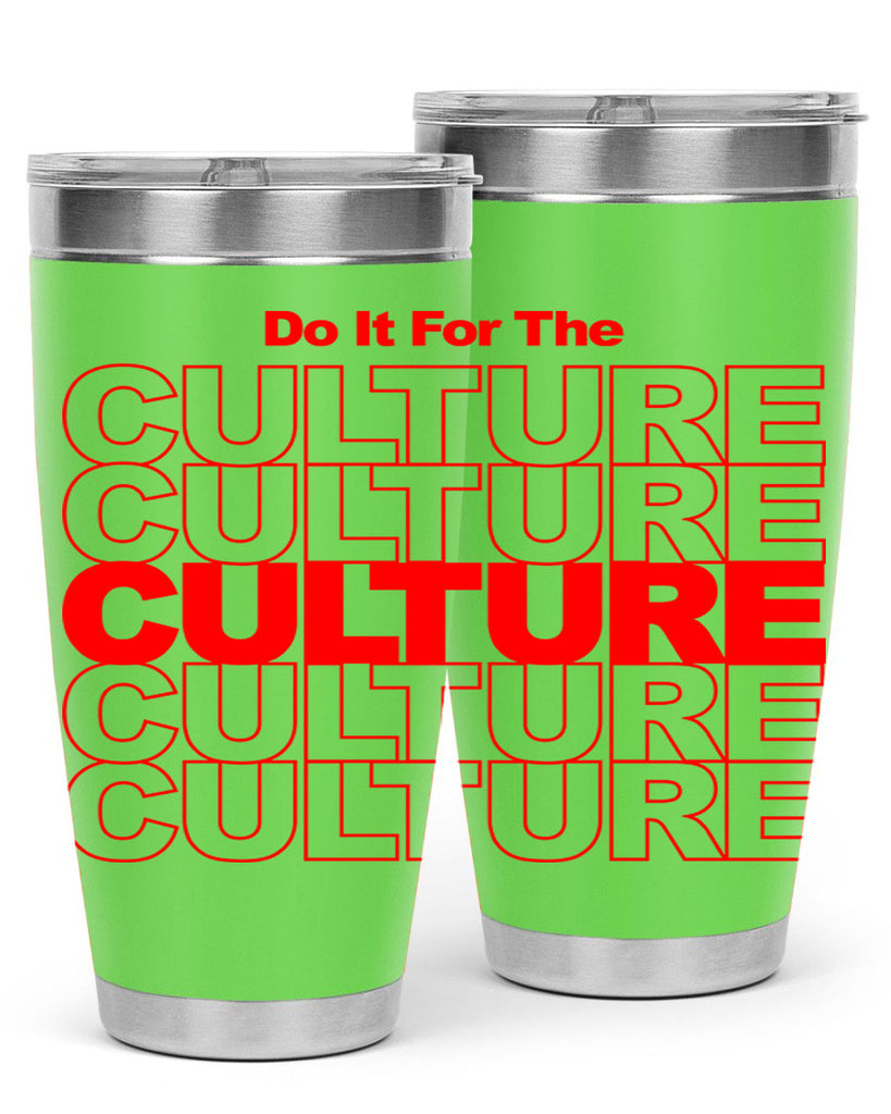 do it for the culture 170#- black words phrases- Cotton Tank