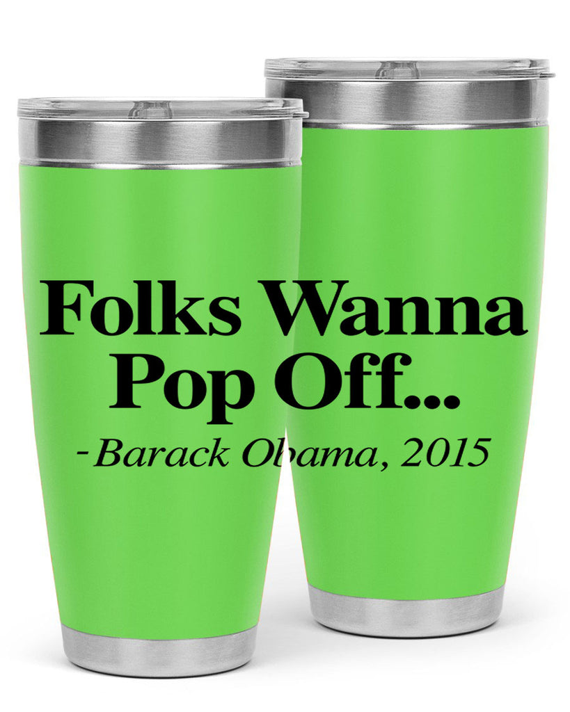 folks wanna pop off 151#- black words phrases- Cotton Tank