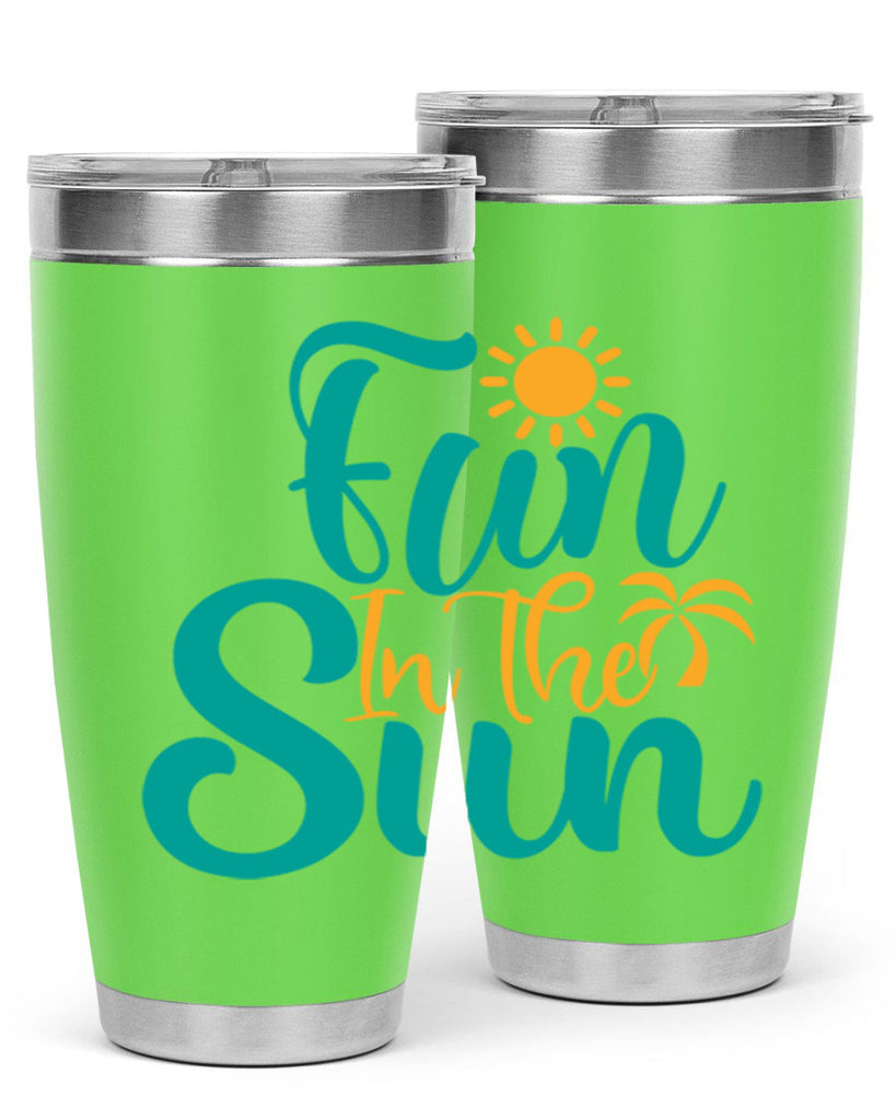 fun in the sun Style 104#- summer- Tumbler