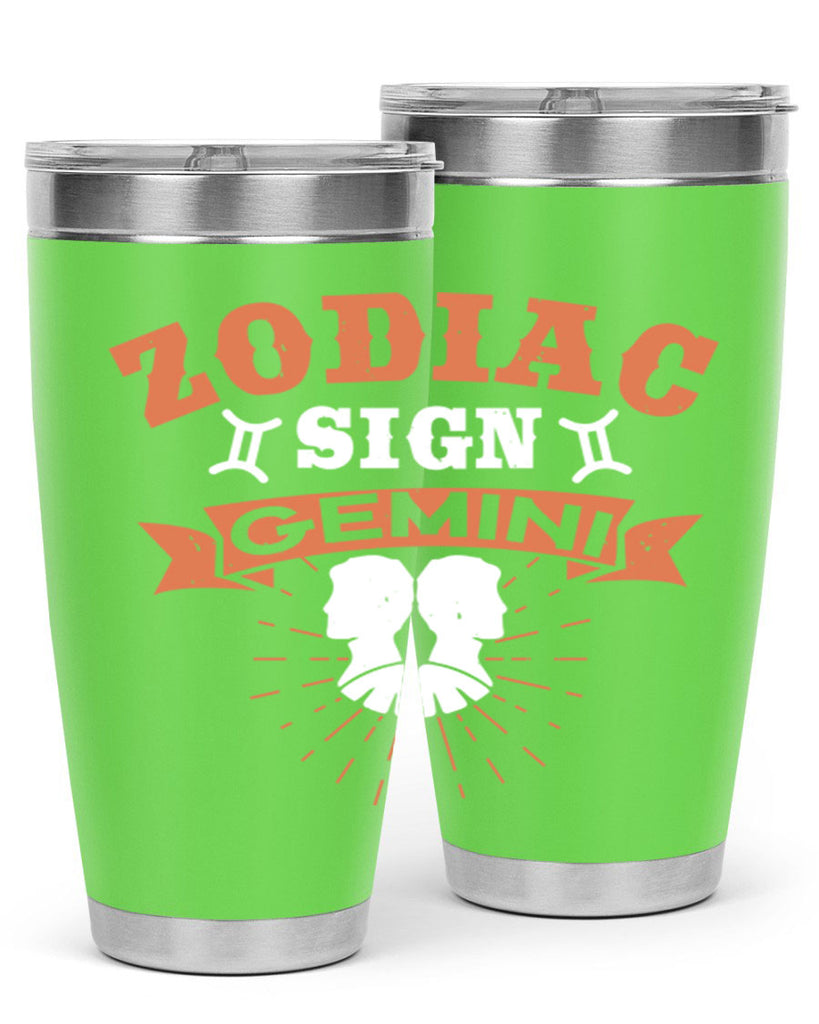 gemini 246#- zodiac- Tumbler