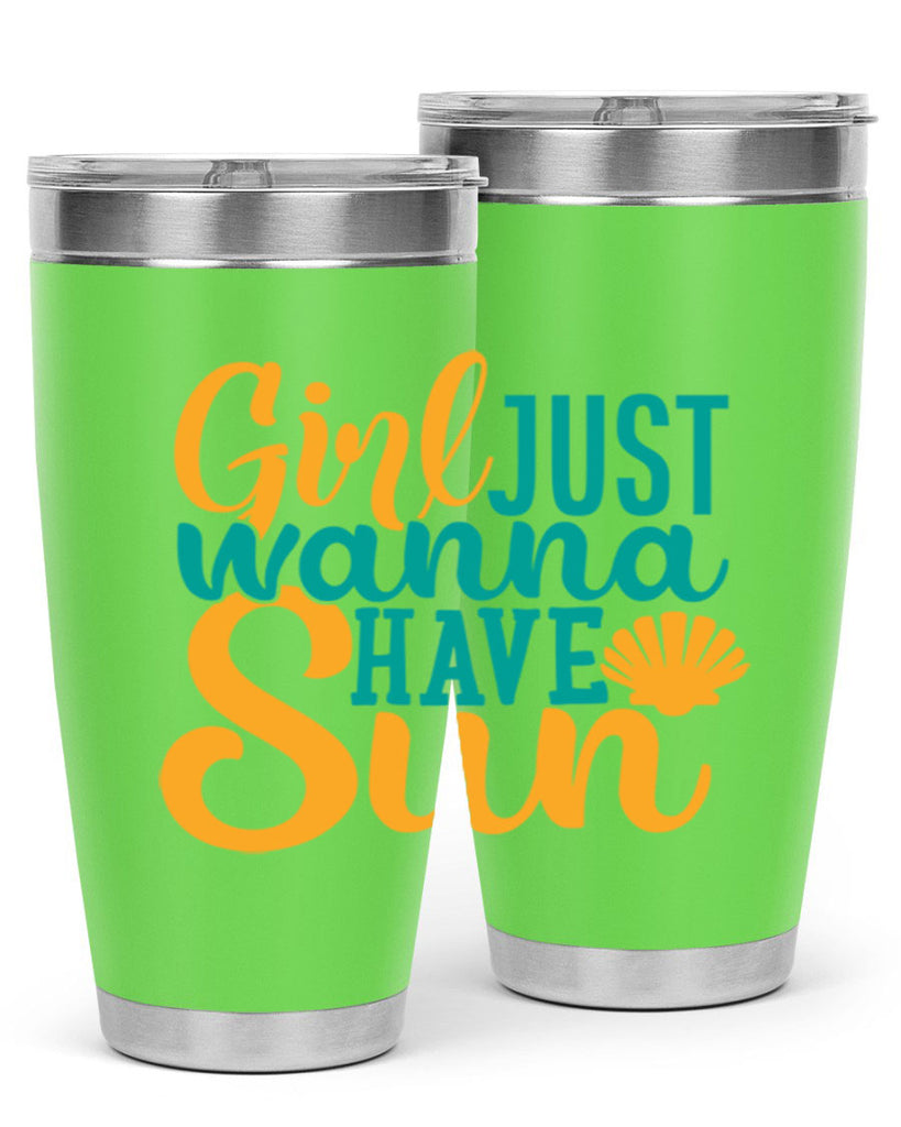 girls just wanna have sun Style 101#- summer- Tumbler