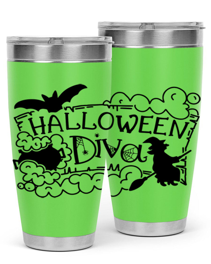 halloween diva 74#- halloween- Tumbler