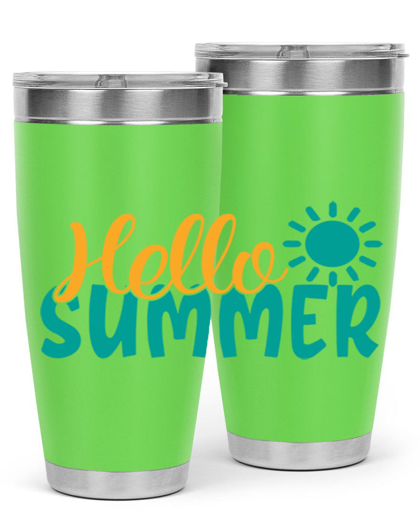 hello summer Style 98#- summer- Tumbler