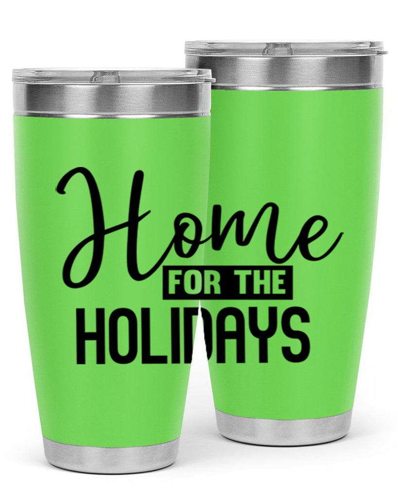 home for the holidays 194#- winter- Tumbler