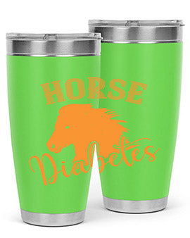 horse diabetes Style 34#- diabetes- Tumbler