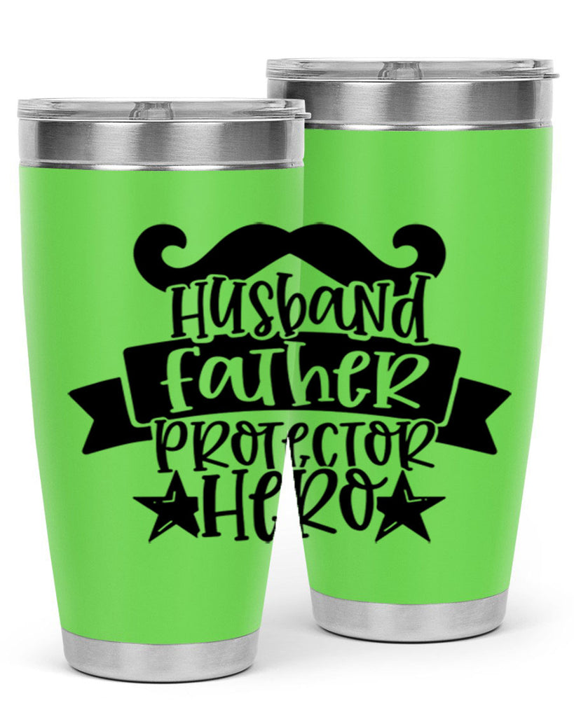 husband father protector hero 46#- fathers day- Tumbler