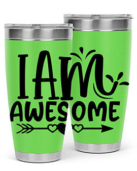 i am awesome Style 19#- autism- Tumbler