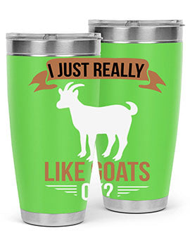 i just really like goats ok Style 3#- goat- Tumbler