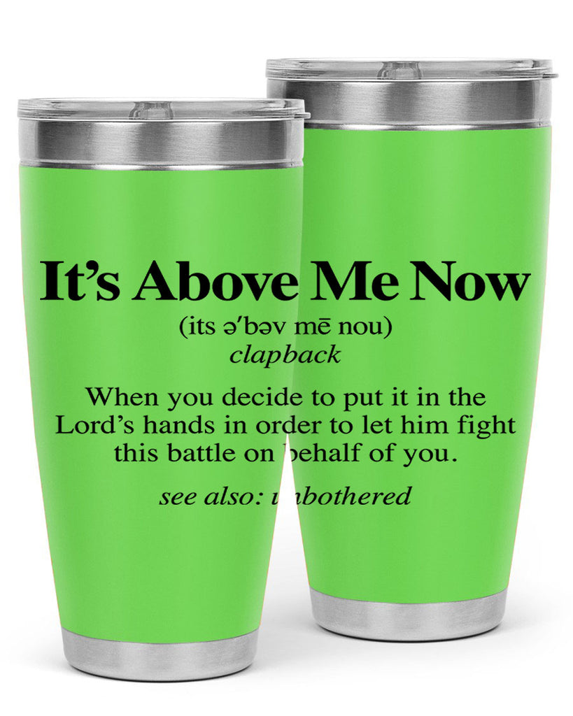 its above me now definition 104#- black words phrases- Cotton Tank