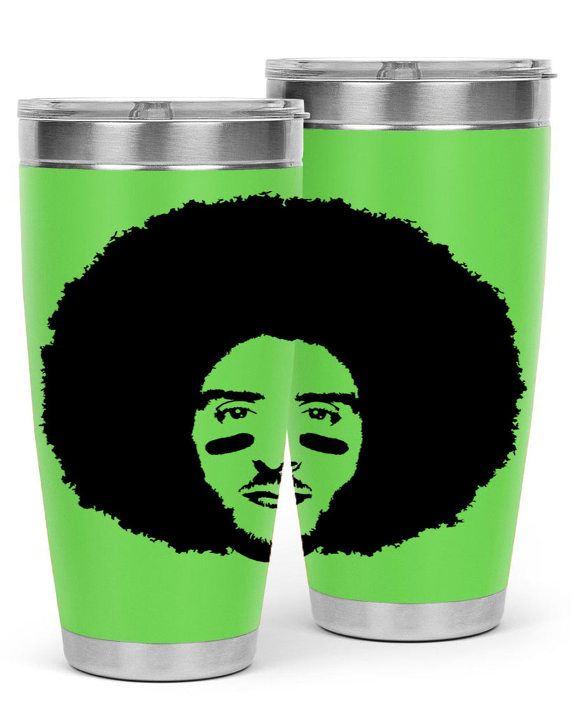 kaepernick 23#- black men - boys- tumbler
