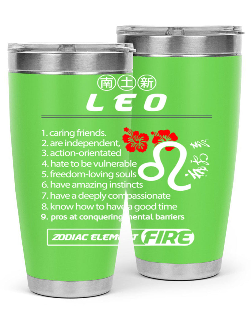 leo 307#- zodiac- Tumbler