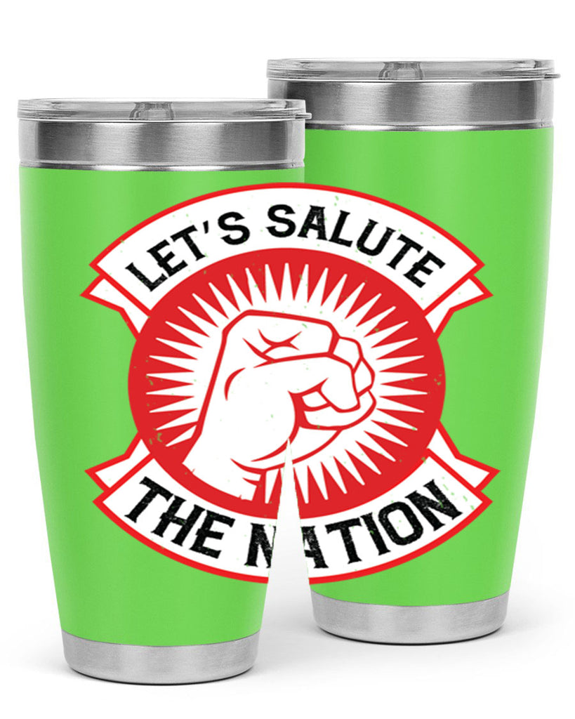 lets selut the nation Style 126#- Fourt Of July- Tumbler