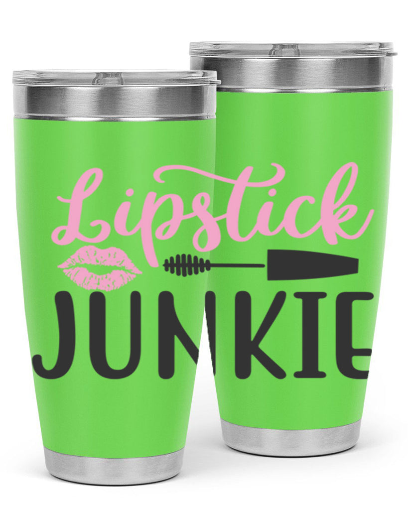 lipstick junkie Style 154#- make up- Tumbler