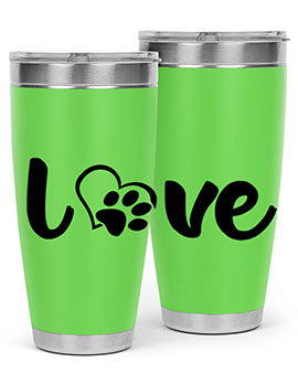 love Style 71#- dog- Tumbler