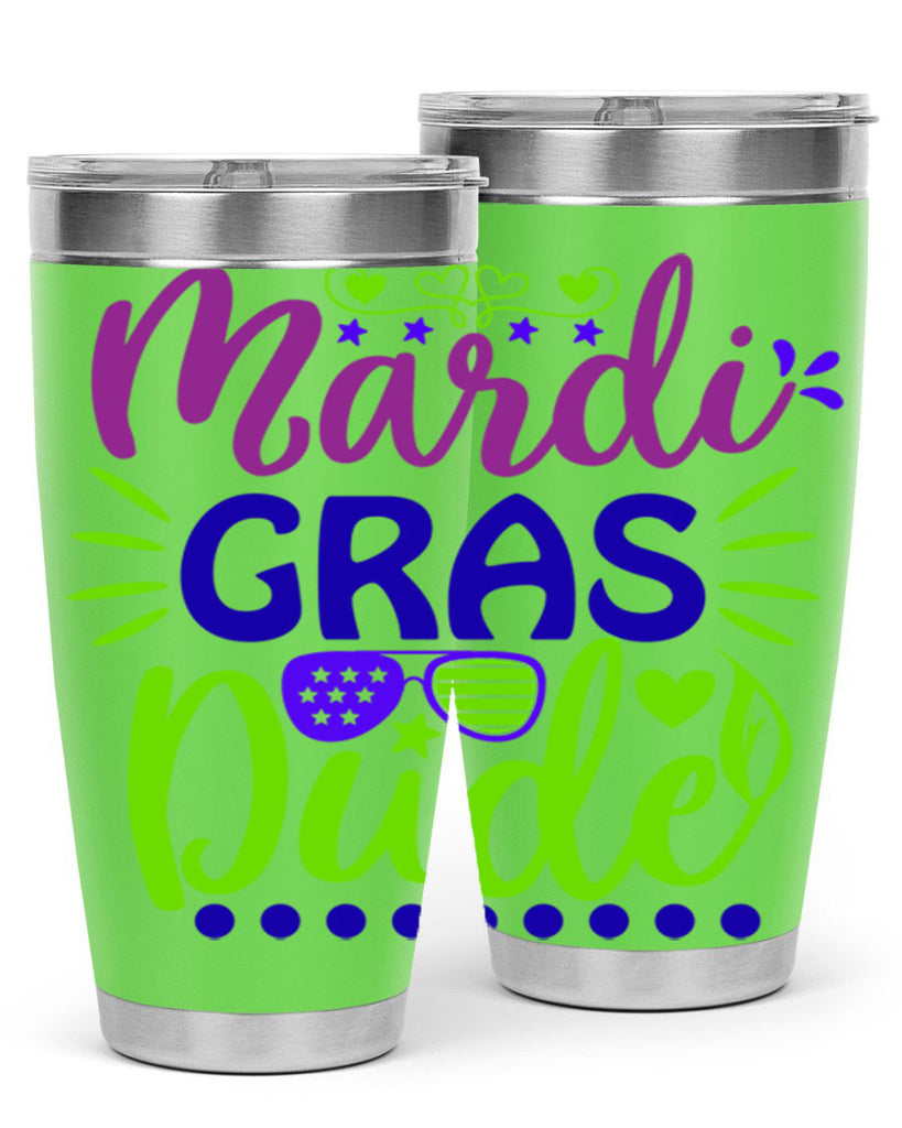 mardi gras dude 9#- mardi gras- Tumbler