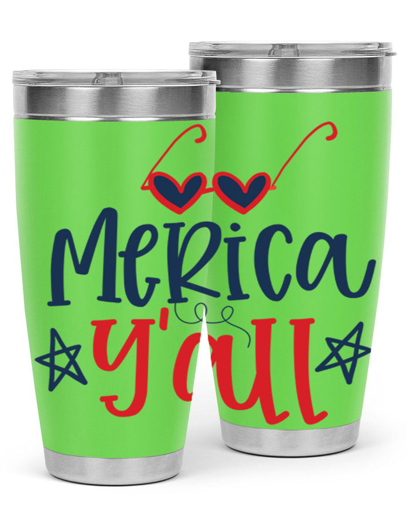 merica y all Style 82#- Fourt Of July- Tumbler
