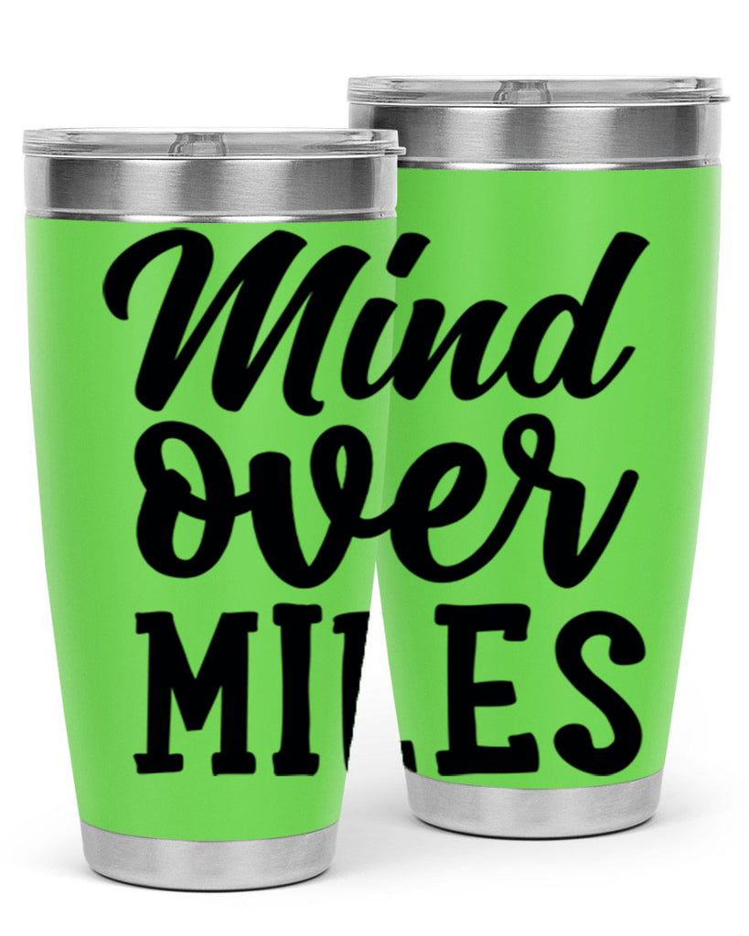 mind over miles 28#- gym- Tumbler