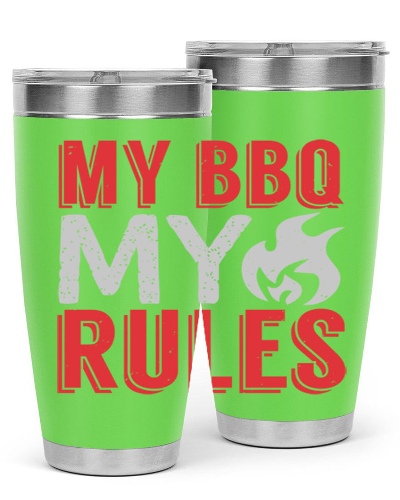 my bbq my rule 22#- bbq- Tumbler