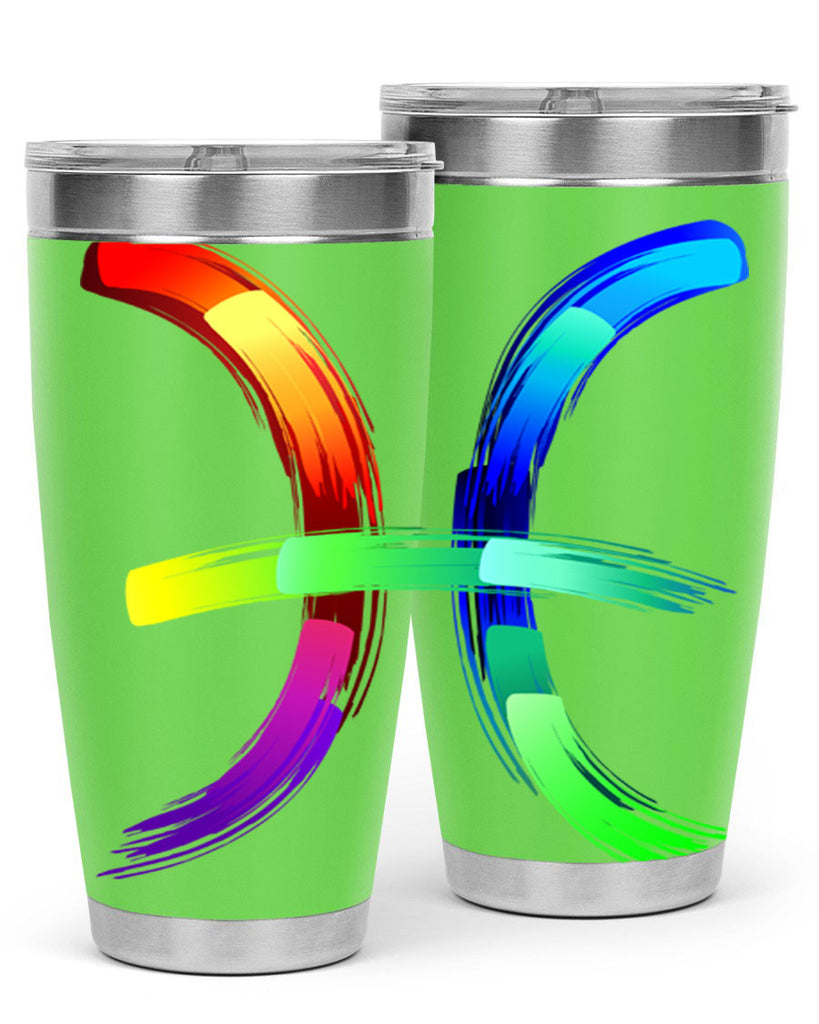 pisces 370#- zodiac- Tumbler