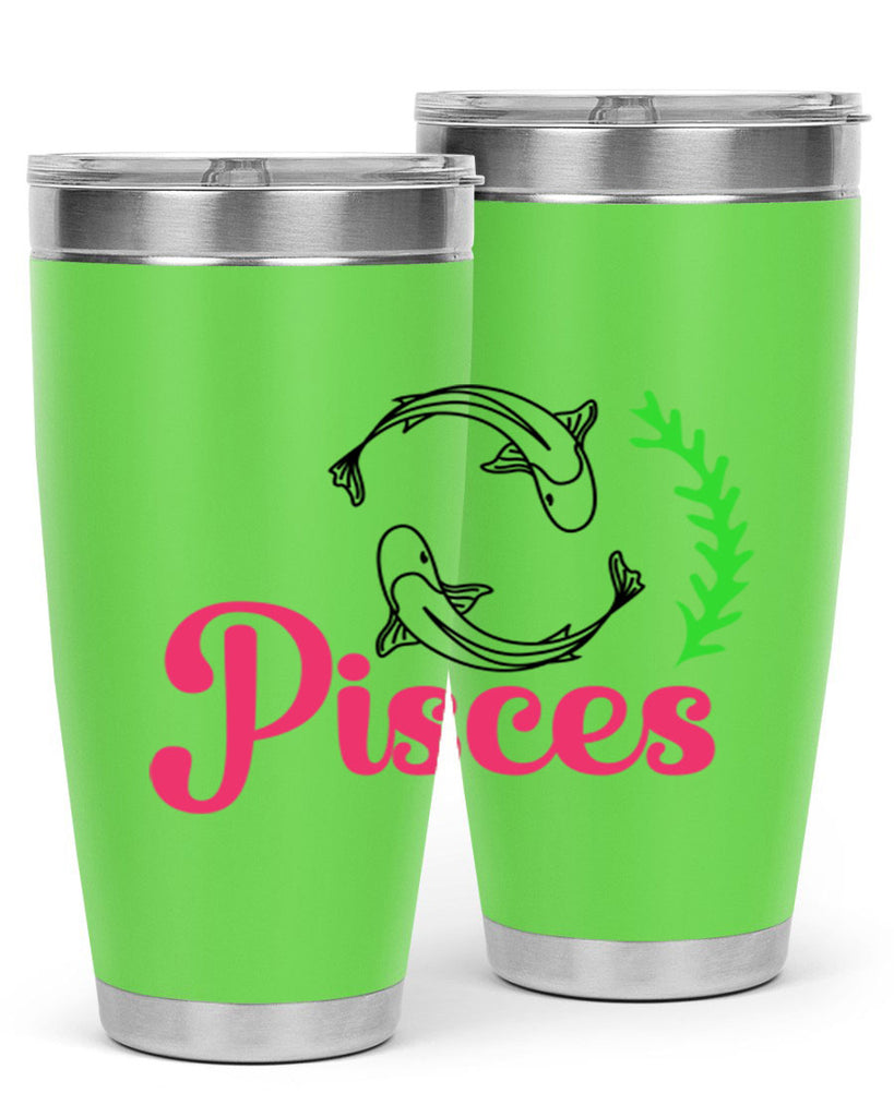 pisces 372#- zodiac- Tumbler