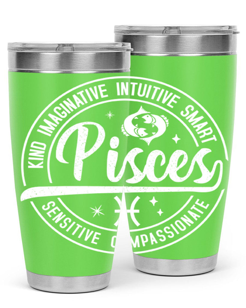 pisces 374#- zodiac- Tumbler