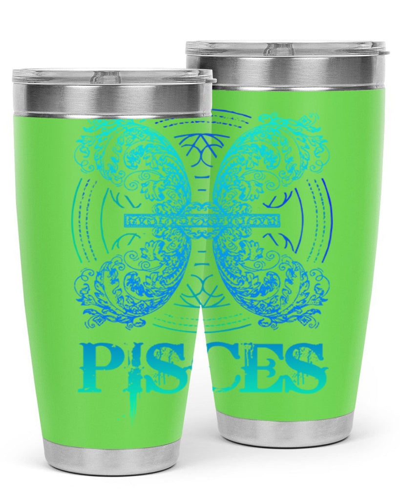 pisces Zodiac 381#- zodiac- Tumbler
