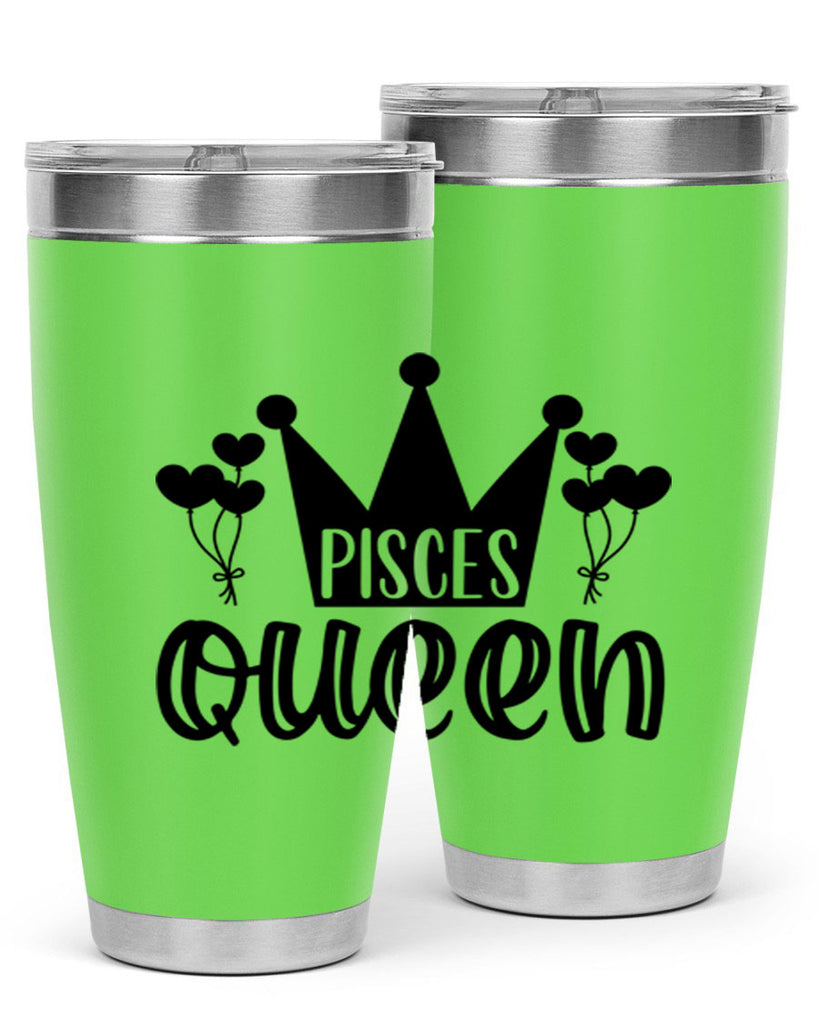pisces queen 377#- zodiac- Tumbler