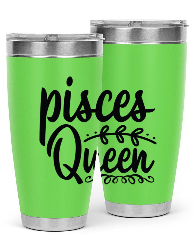 pisces queen 378#- zodiac- Tumbler