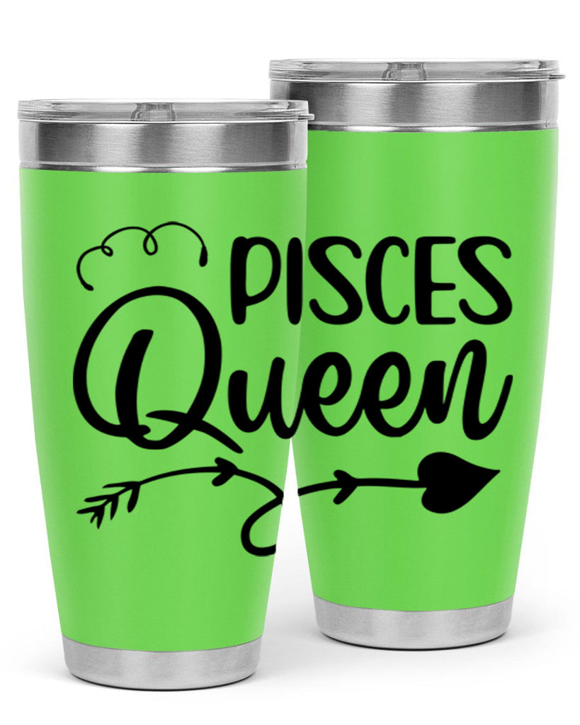 pisces queen 379#- zodiac- Tumbler