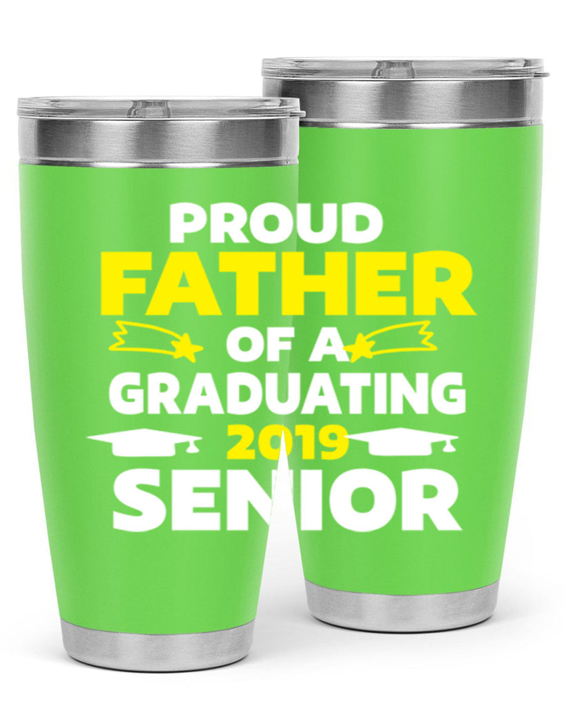 proud father of a graduating 264#- fathers day- Tumbler