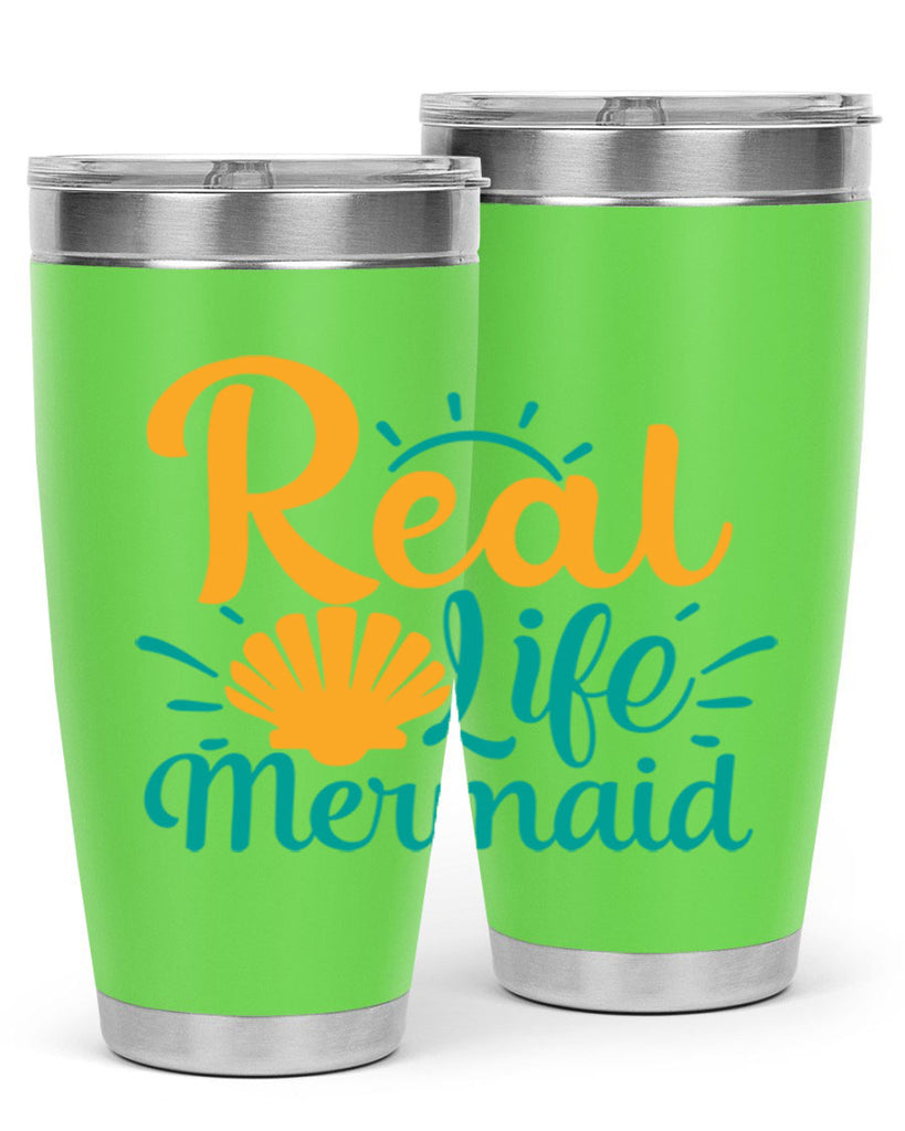 real life mermaid Style 79#- summer- Tumbler
