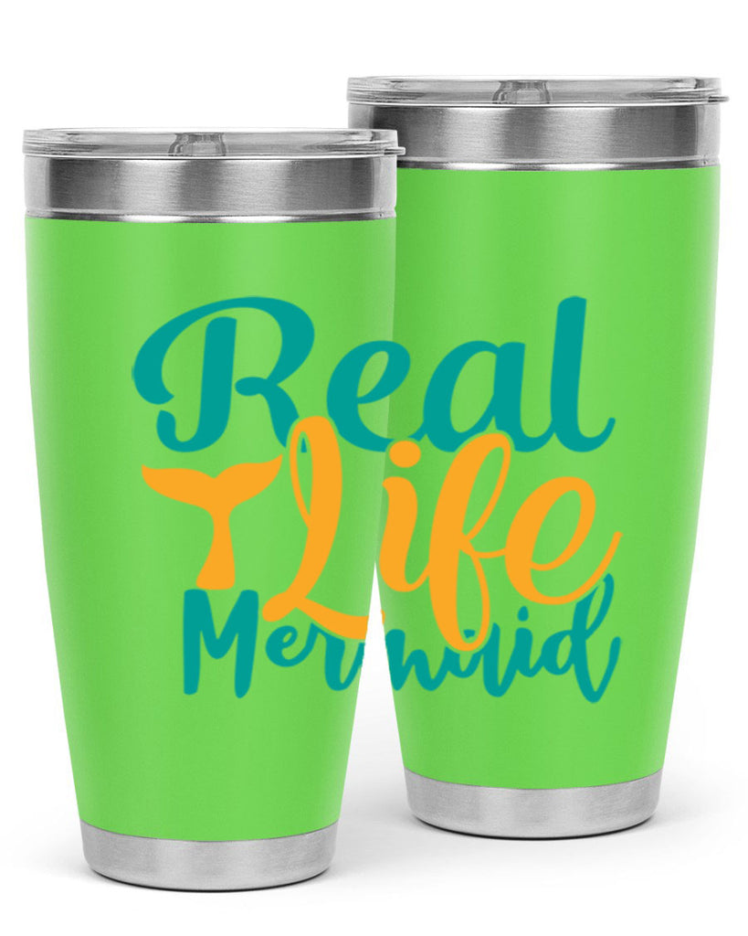 real life mermaid Style 80#- summer- Tumbler