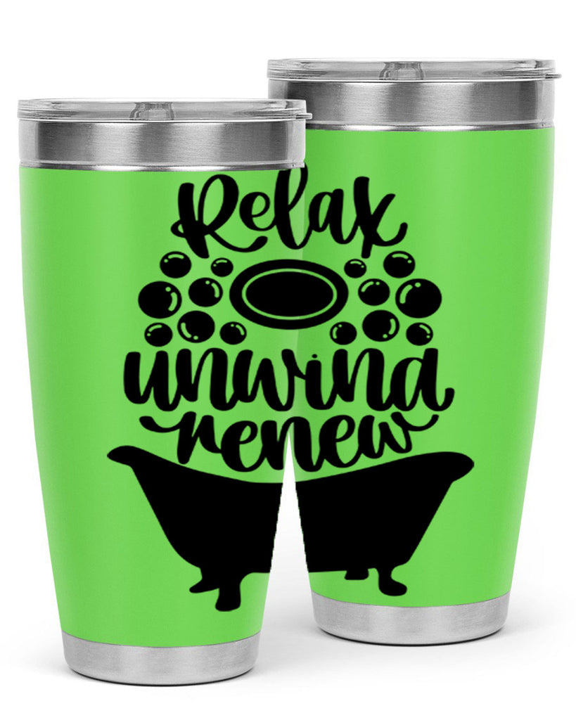 relax unwind renew 19#- bathroom- Tumbler