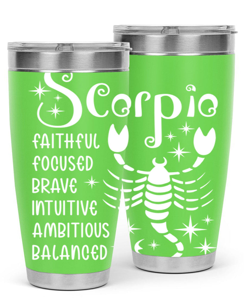 scorpio 435#- zodiac- Tumbler