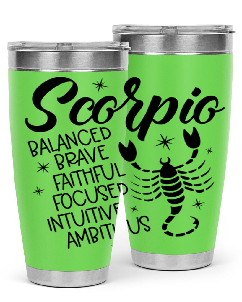 scorpio 436#- zodiac- Tumbler