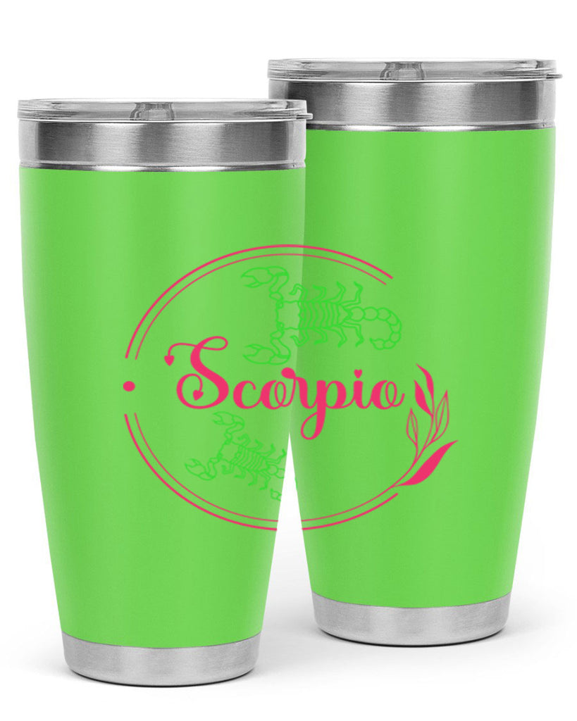 scorpio 437#- zodiac- Tumbler