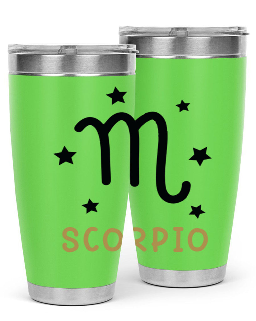 scorpio 455#- zodiac- Tumbler