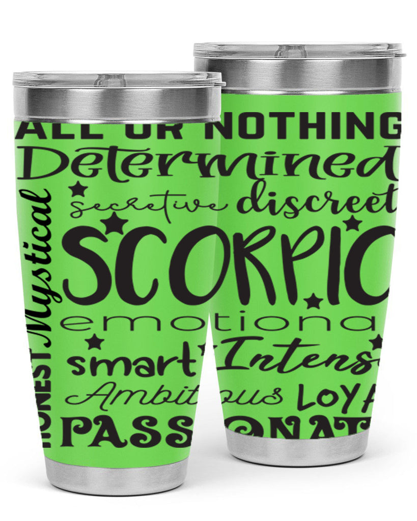 scorpio 572#- zodiac- Tumbler