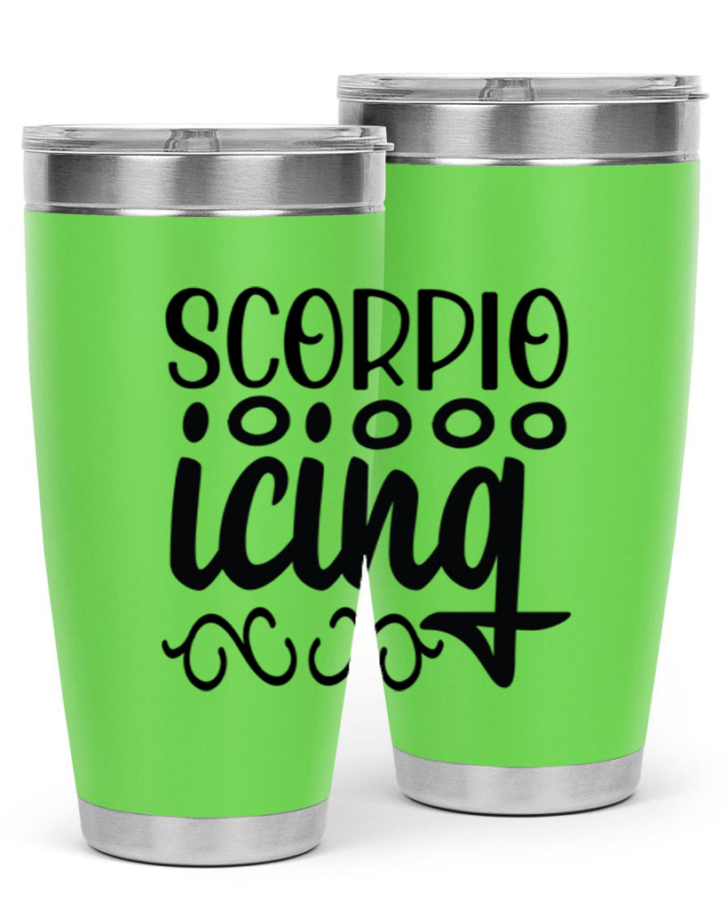 scorpio icing 441#- zodiac- Tumbler