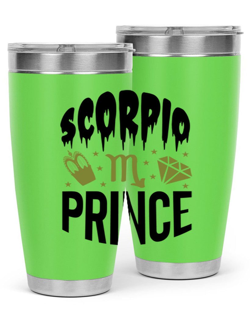 scorpio prince 445#- zodiac- Tumbler