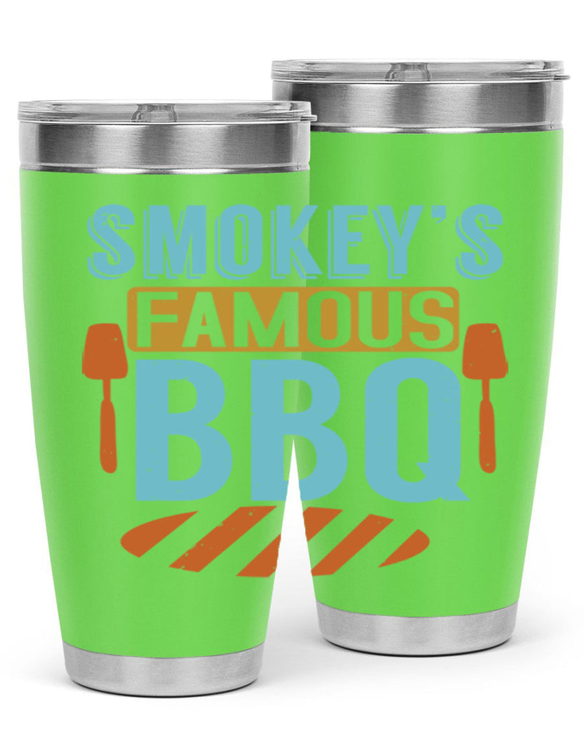 smokeys famous bbq 11#- bbq- Tumbler
