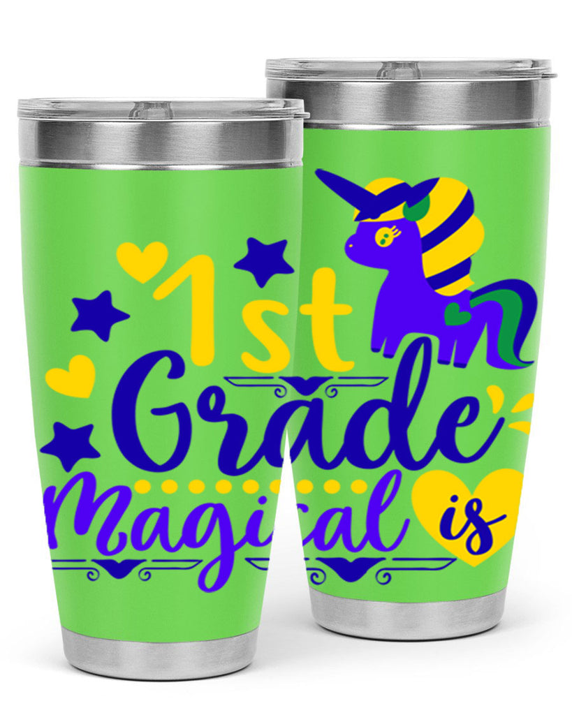 st grade magical 63#- mardi gras- Tumbler