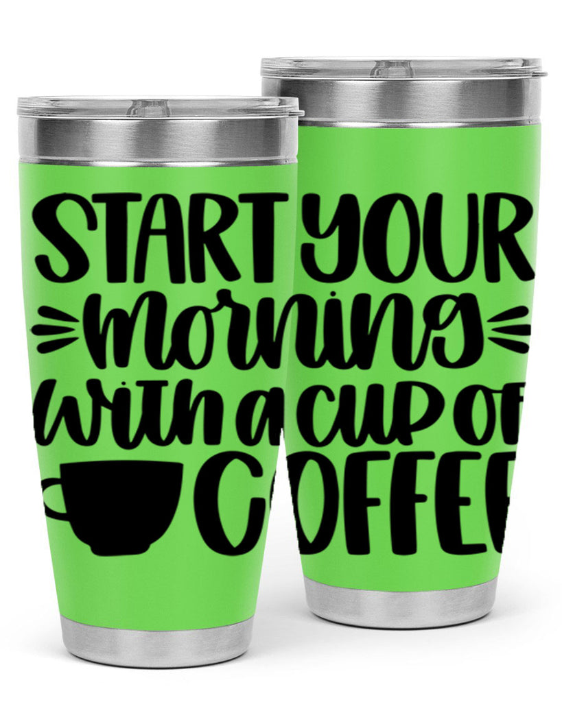 start your morning with 28#- coffee- Tumbler