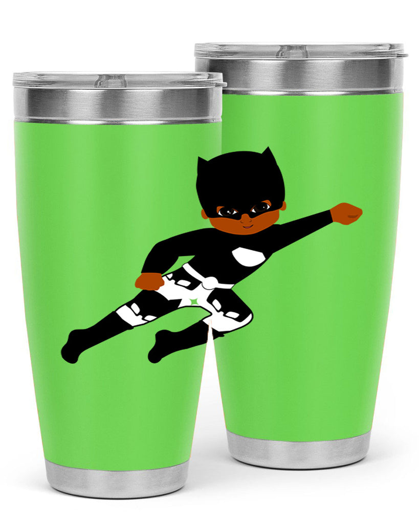 super kid 13#- black men - boys- tumbler