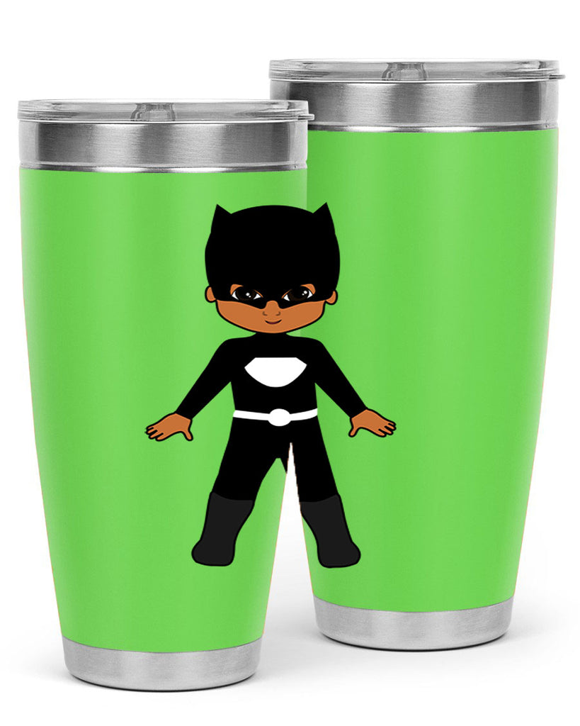 super kid 8#- black men - boys- tumbler