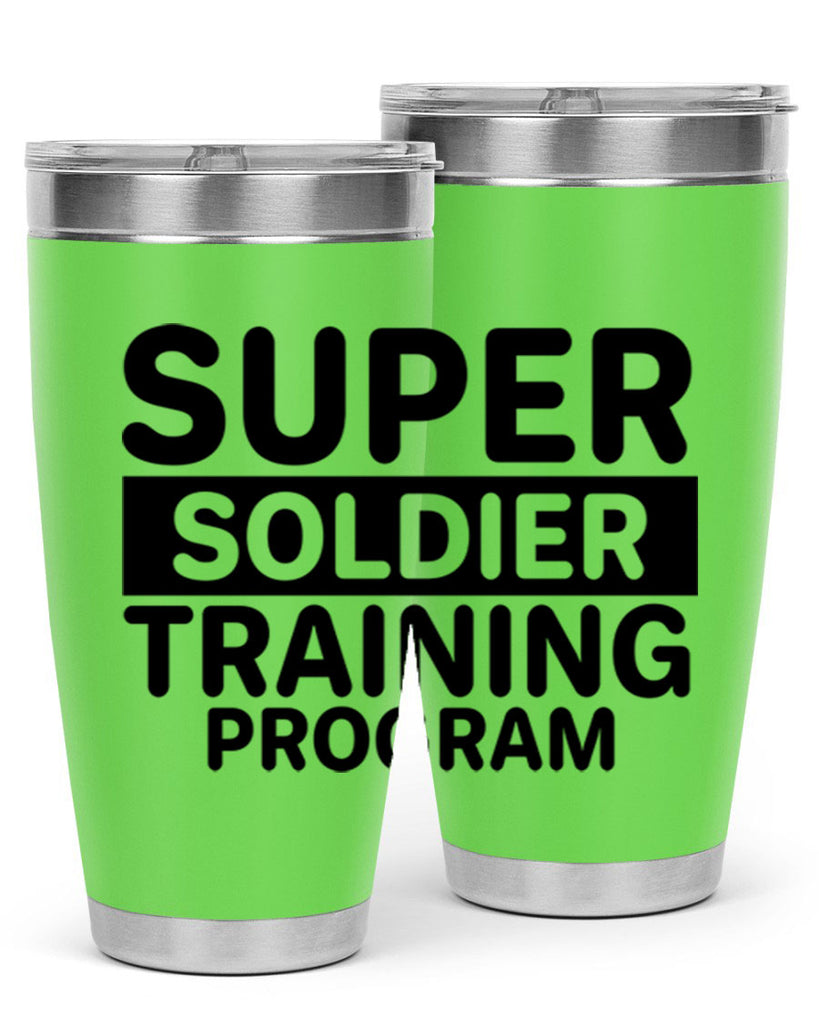 super soldier training program 397#- winter- Tumbler