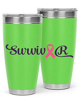 survivor Style 3#- breast cancer- Tumbler