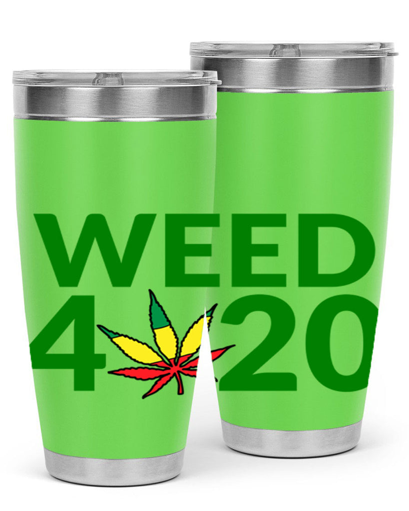 weed 420 cannabis 281#- marijuana- Tumbler
