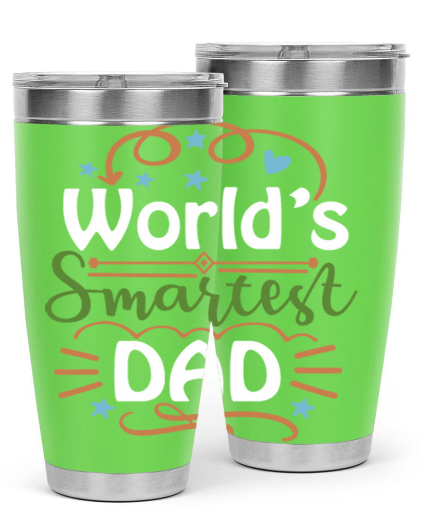 world’s smartest dad 2#- fathers day- Tumbler