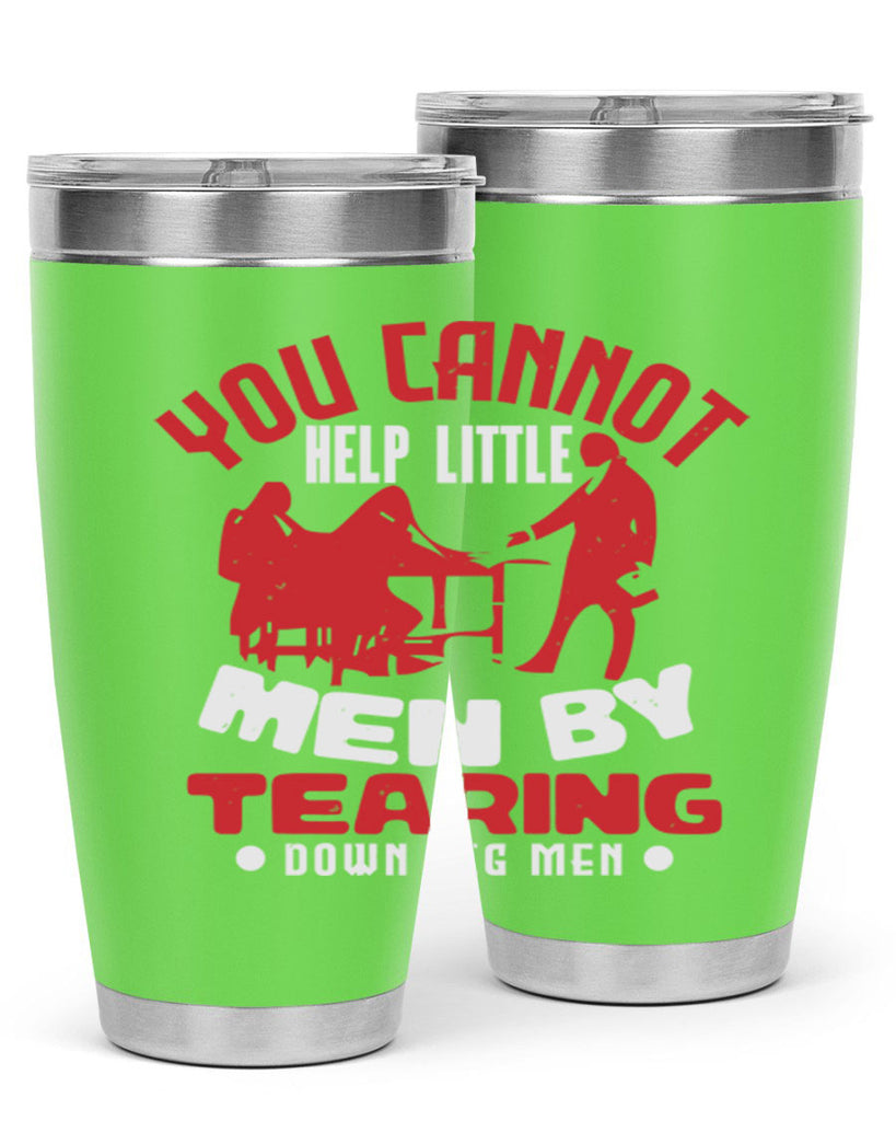 you cannot help little men Style 72#- Fourt Of July- Tumbler
